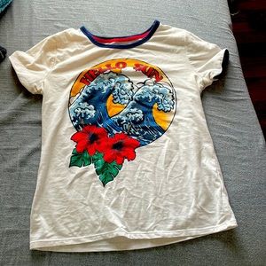 A cute right fit summer shirt to wear, at home, around town or the beach